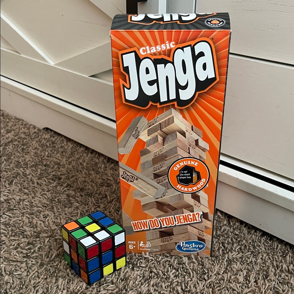 Jenga & Rubik’s Cube